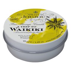   Petits Joujoux Waikiki - масажна свещ - кокосов орех-анас (43ml)