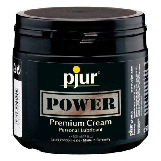 Pjur Power - първокласен смазващ крем (500 мл)