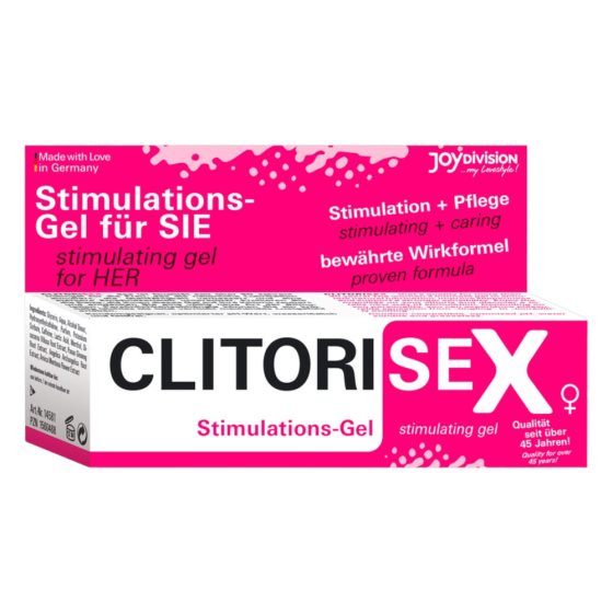 CLITORISEX - интимен крем за жени (25ml)