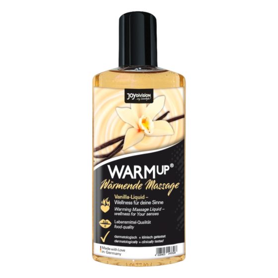 JoyDivision WARMup - Загряващо масажно масло - Ванилия (150 мл)