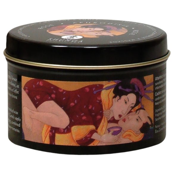 Shunga свещ за тяло - афродизиак - роза (170ml)