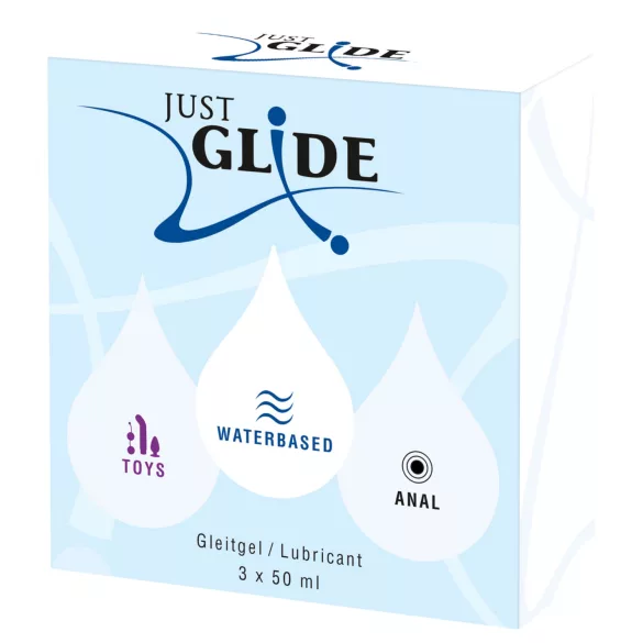 Just Glide - лубрикант комплект - 3x50 мл