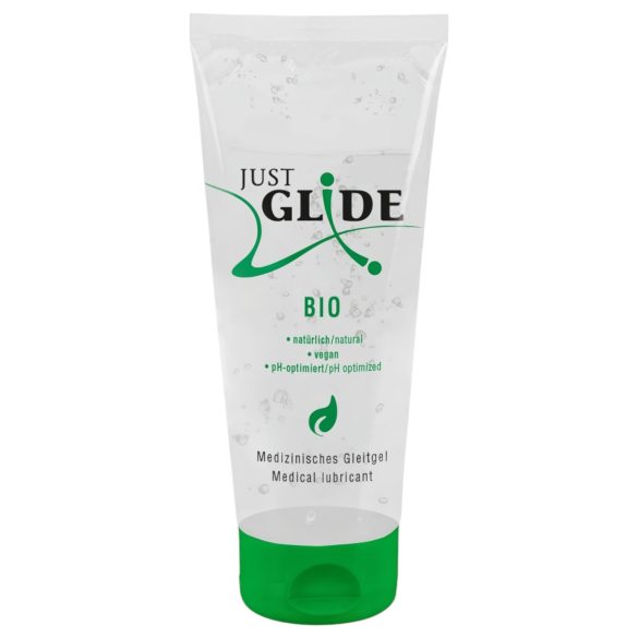 Just Glide Bio - вегански лубрикант на водна основа (200ml)