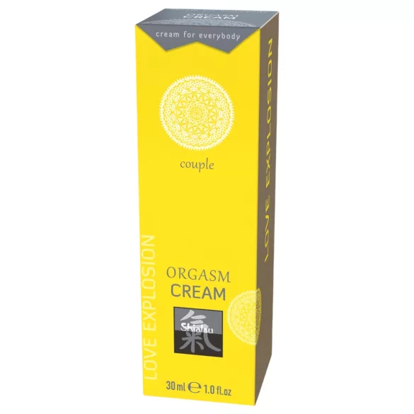 HOT - Shiatsu Orgasm - унисекс интимен крем с щипещо/настръхващо действие (30 ml)