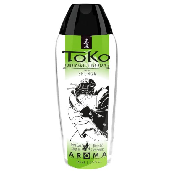 Shunga Toko - лубрикант на водна основа - круша и зелен чай (165ml)