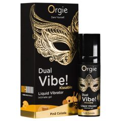   Orgie Dual Vibe! - течен вибратор - Пиня Колада (15 мл)