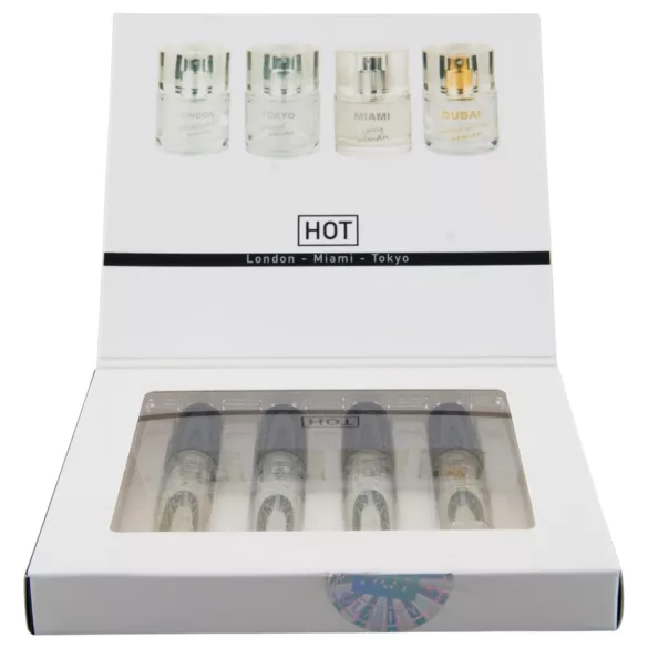 HOT - парфюм с феромони за жени - комплект 4x5ml