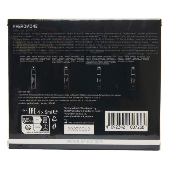 Опаковка парфюм HOT LMTD за мъже (4x5ml)