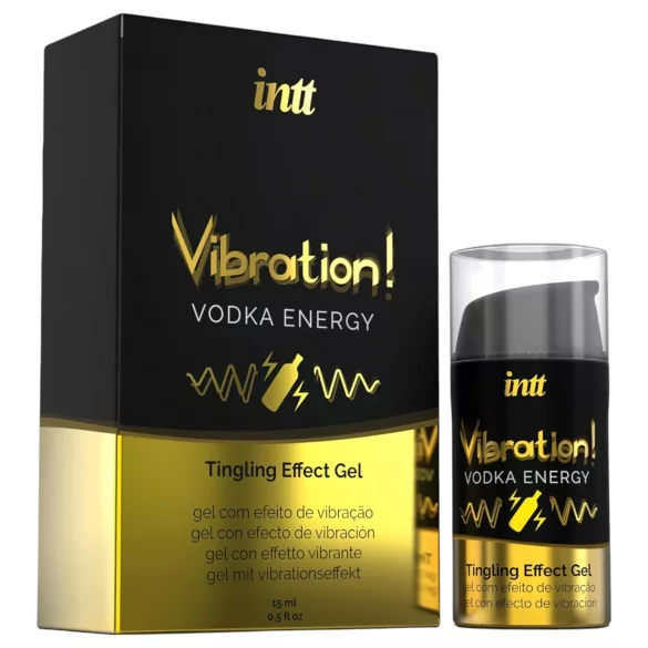 Intt Vibration! - течен вибратор - Vodka Energy (15 мл)