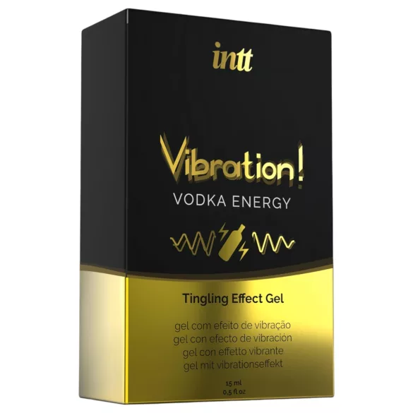Intt Vibration! - течен вибратор - Vodka Energy (15 мл)