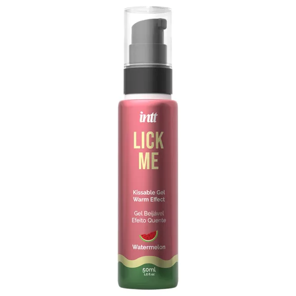 Intt Lick Me - загряващ лубрикант гел - диня - 50 мл