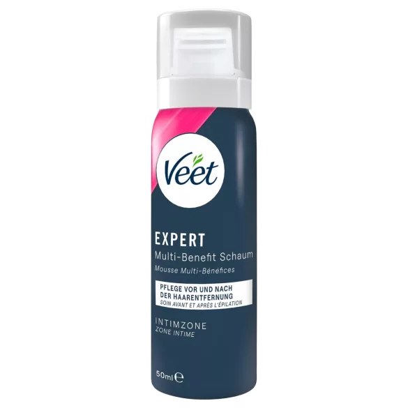Veet - интимен крем за обезкосмяване и хидратираща пяна за жени (2*50 ml)