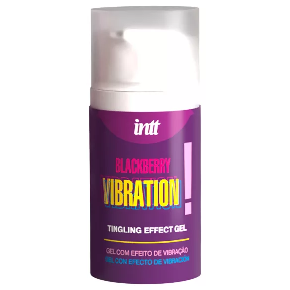 Intt Vibration! - течен вибратор - къпина - 15 мл