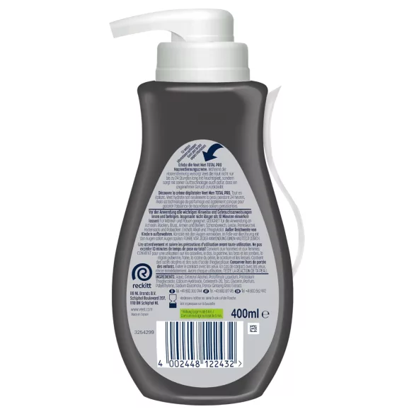 Veet - крем за депилация за мъже - 400 мл