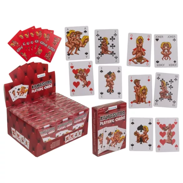 Kama Sutra - забавни френски карти за игра - комплект 24 броя