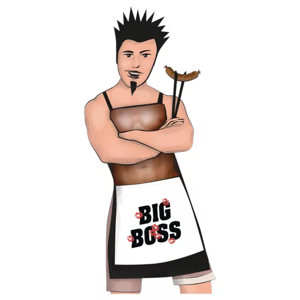 CHEFCOCK - забавна готварска престилка Big Boss
