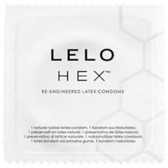   LELO Hex Original - луксозен презерватив (1 бр.)
