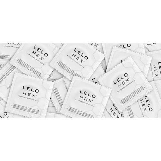 LELO Hex Original - луксозен презерватив (1бр.)