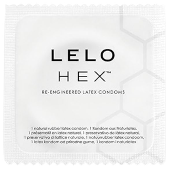 LELO Hex Original - луксозен презерватив (1 бр.)