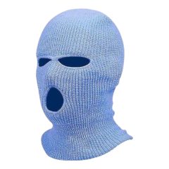  Балаклава - трикотажна маска с 3 отвора (синя)