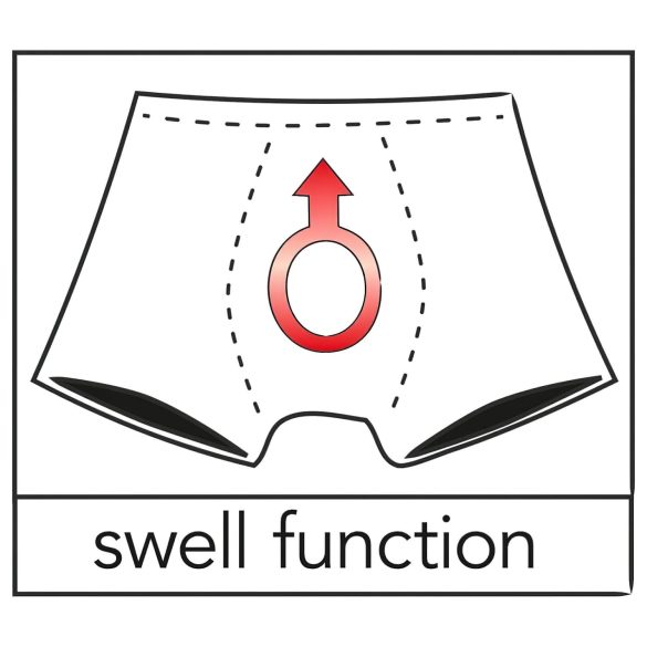 - Мъжки прашки с копчета - черни - L