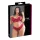 Cottelli Plus Size - комплект дантелено бельо - голям размер - червен - 2XL
