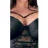 Cottelli Plus Size - дантелен сутиен с презрамки (черен) - 85E
