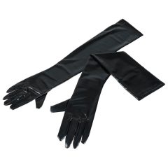   Cottelli - Дълги, лъскави ръкавици (черни)