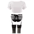 Cottelli - Секси камериерски комплект - 6 части