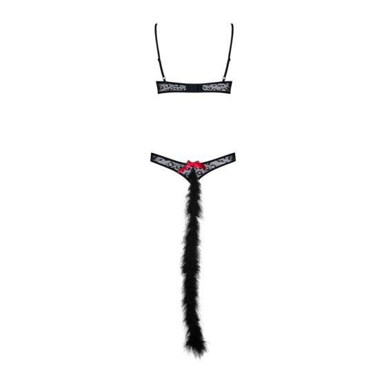 Obsessive Gepardina - комплект костюми за момиче (черен) - L/XL