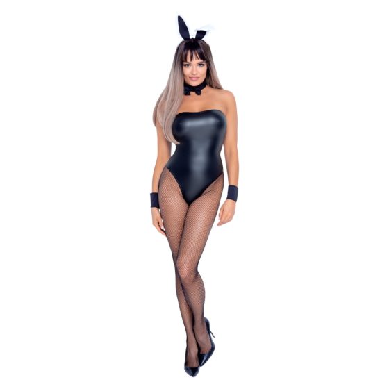 Cottelli Bunny - ярък, секси костюм на зайче (5 части) - L