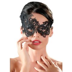   Cottelli - Бродирана асиметрична маска (черна)
