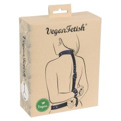   Vegan Fetish - Комплект с вързани ръце зад гърба (черен)