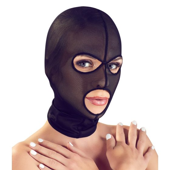 Bad Kitty - мрежеста маска за глава (черна)