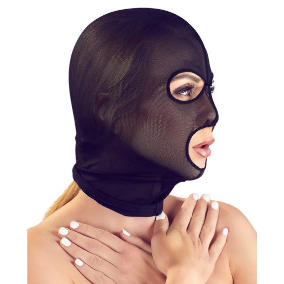 Bad Kitty - мрежеста маска за глава (черна)
