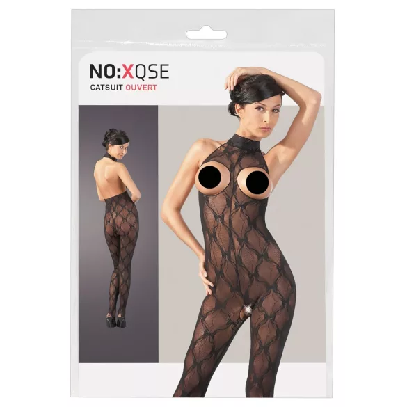 NO:XQSE - Боди с отворени чашки - дантела - XL/XXL