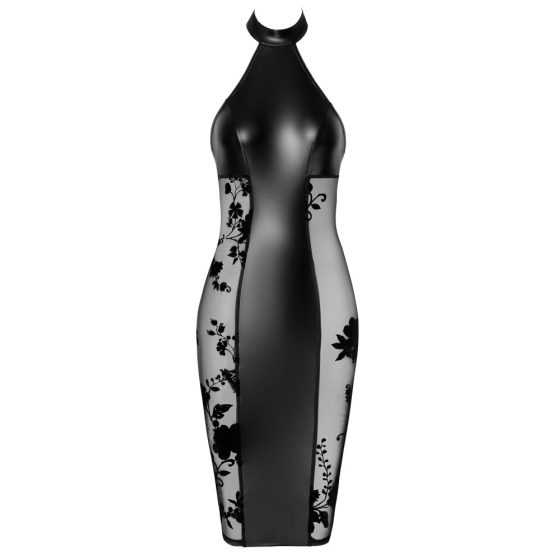 Noir - рокля с прозрачно деколте (черна)