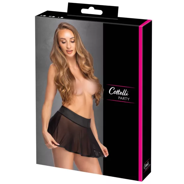 Cottelli Party - мини пола с набори - черна