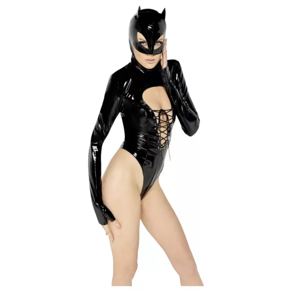 Black Velvets - бодиплът с дълъг ръкав Batwoman - черен - M