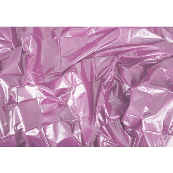 Фетиш - лаково фолио - светло розово (200 x 230cm)