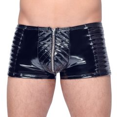   Black Level - мъжки къси панталони с ребрена лента (черни)
