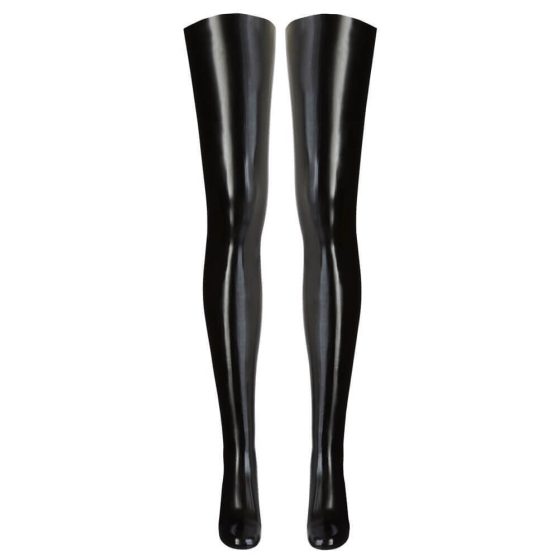 LATEX - дамски чорапогащи (черни) - L/XL