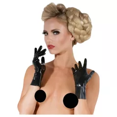   LATEX - къси унисекс ръкавици - латекс - черни - L