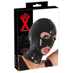 LATEX - маска за глава (черна)