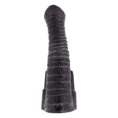   AnimHole Djumbo - вибратор с хобот на слон - 18 см (черен)