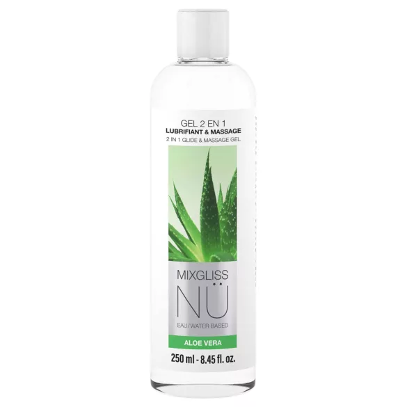 Mixgliss Nu Aloe Vera - нуру масажен гел и лубрикант (250 мл)
