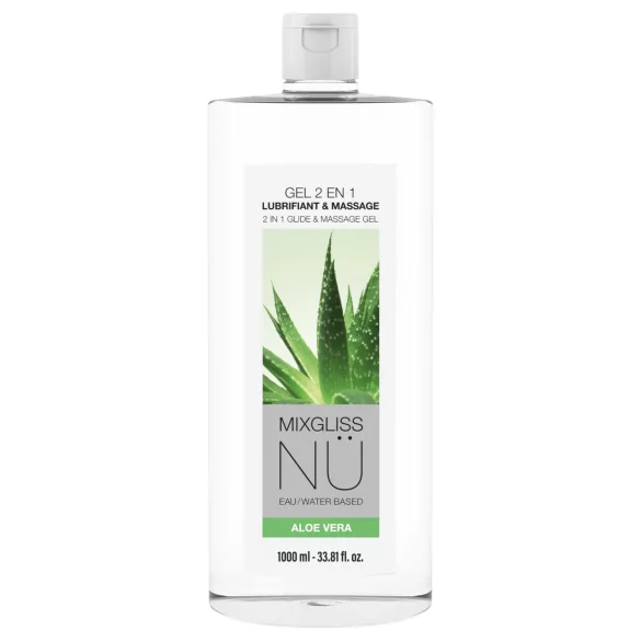 Mixgliss Nu Aloe Vera - нуру масажен гел и лубрикант (1000 ml)