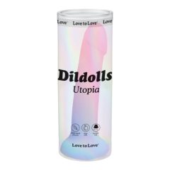   Dildolls Utopia - лепкав силиконов вибратор (цвят)