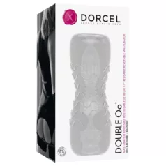   Dorcel - мастурбатор за мъже - двоен отвор - прозрачен