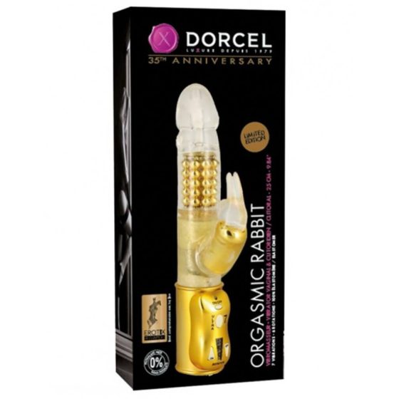 Dorcel Orgasmic Rabbit - вибратор с рог (златен)